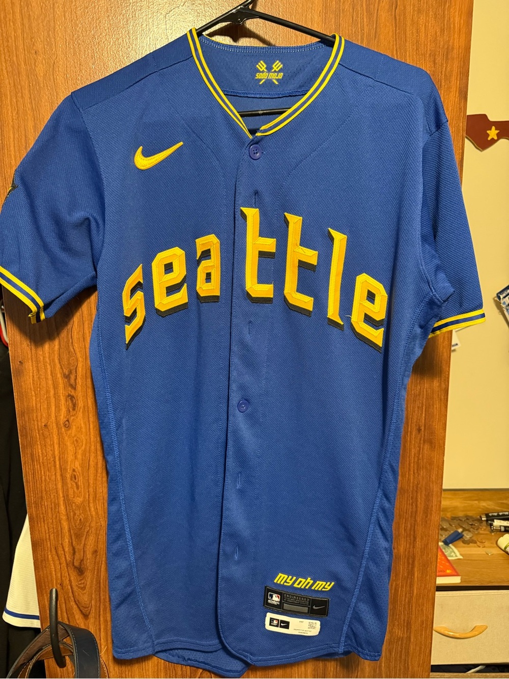Seattle Mariners City Connect Ball Boy Uniform